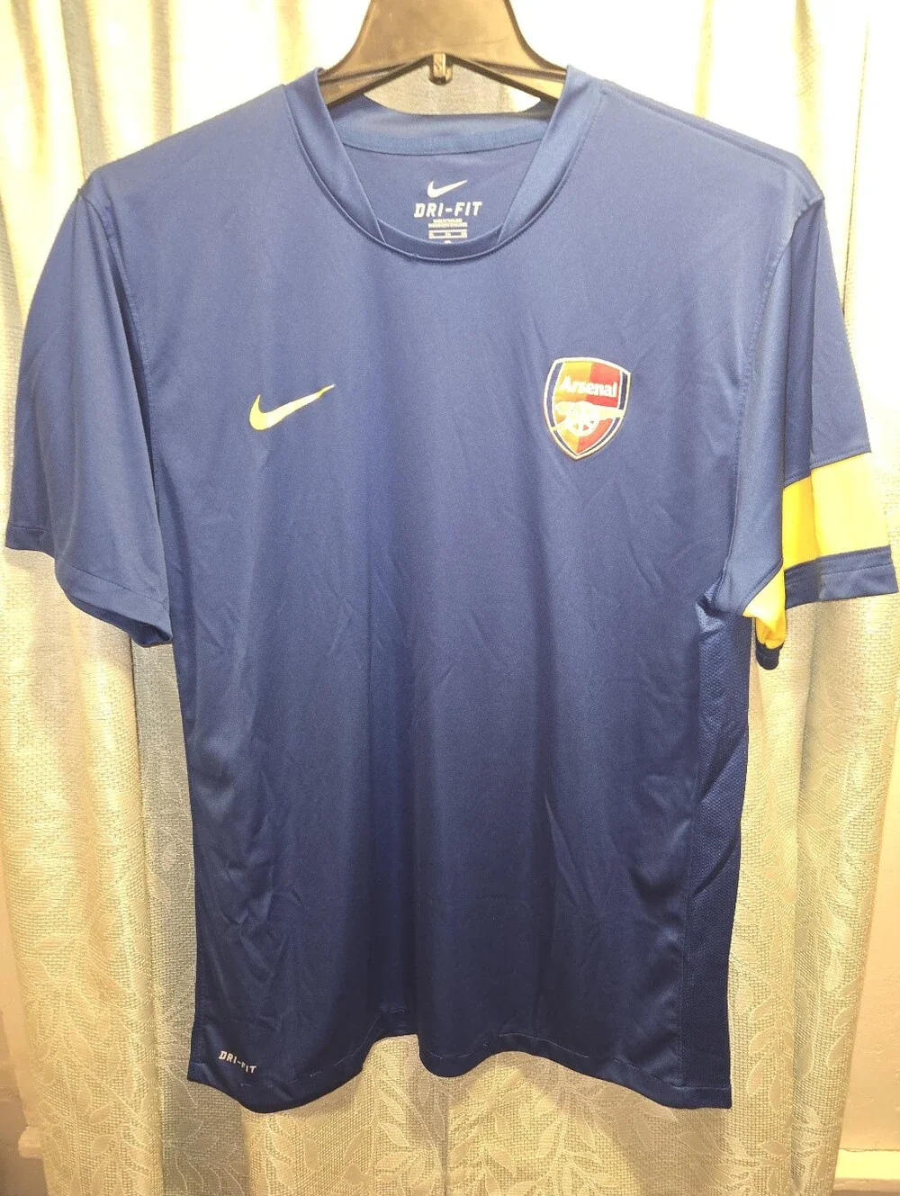 ARSENAL LONDON 2010 2011 TRAINING FOOTBALL SHIRT SOCCER JERSEY NIKE sz XL MEN